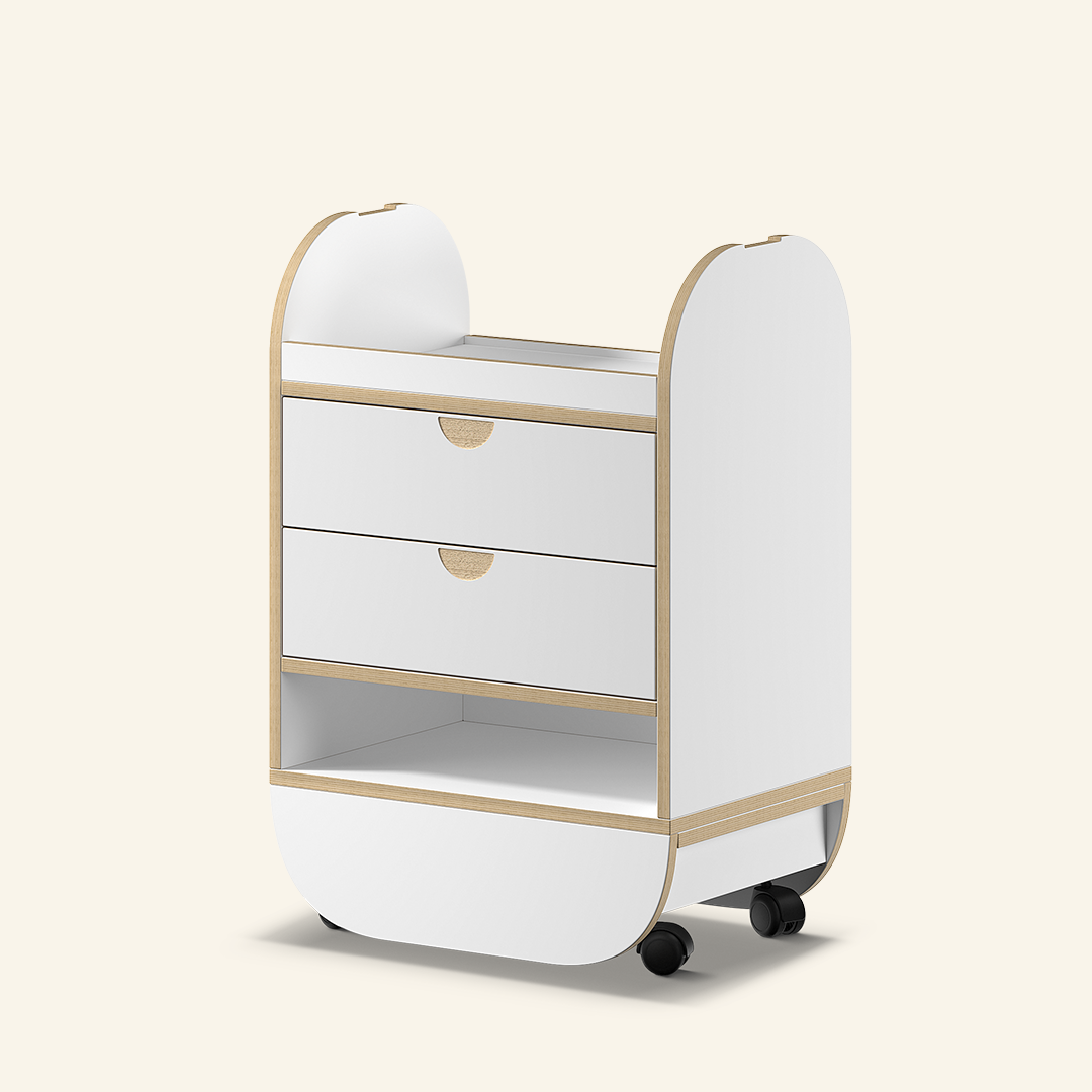 NR.TROLLEY.DRAWERS.WHITE